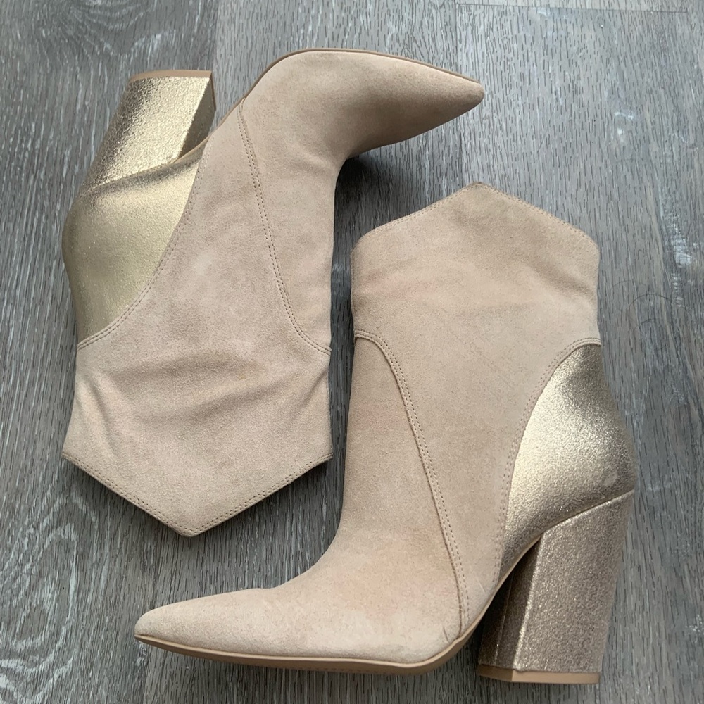 NEW without Box Dolce Vita Nestly Elegant Tan Women's Boots 8.5